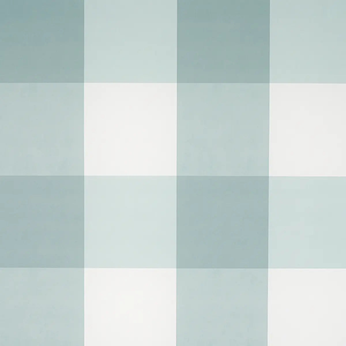Willa Check Large Wallpaper - Seaglass