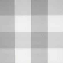 Load image into Gallery viewer, Willa Check Large Wallpaper - Grey