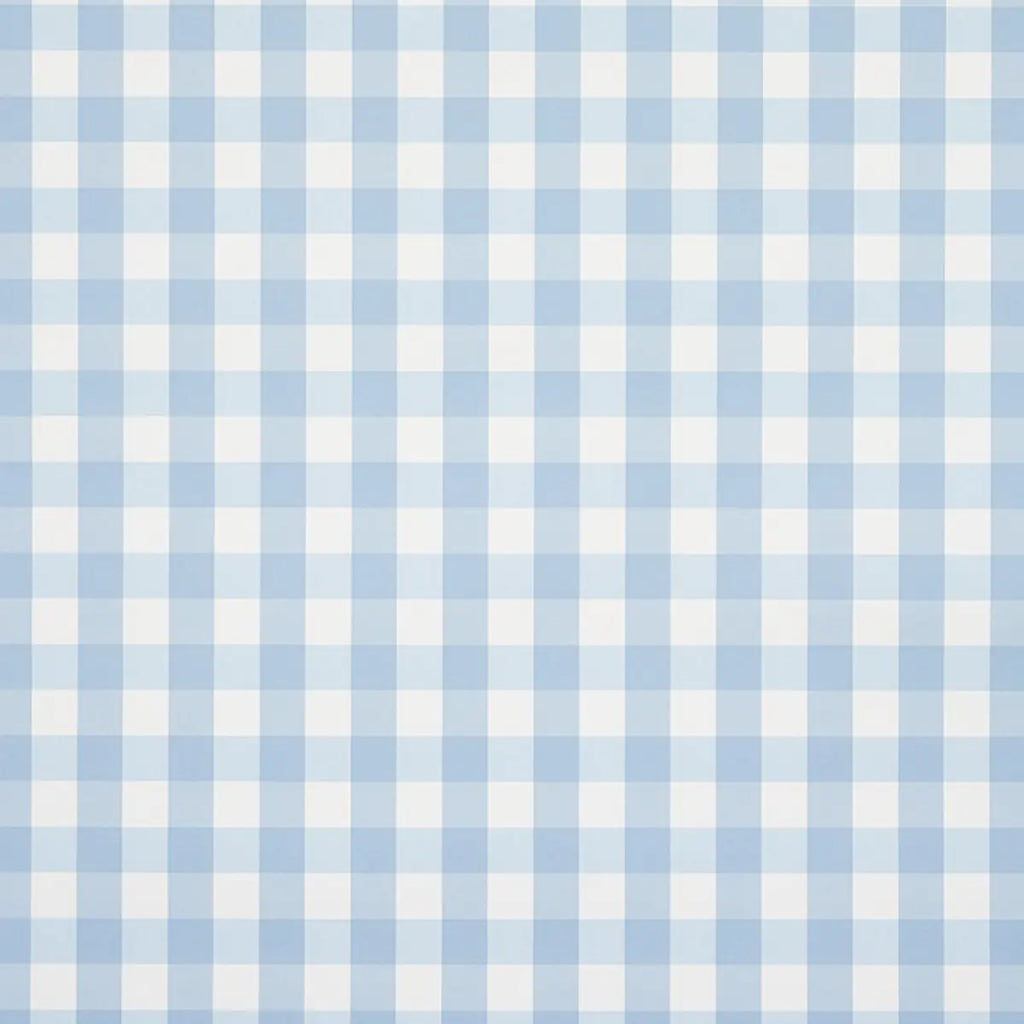Willa Check Small Wallpaper - Chambray