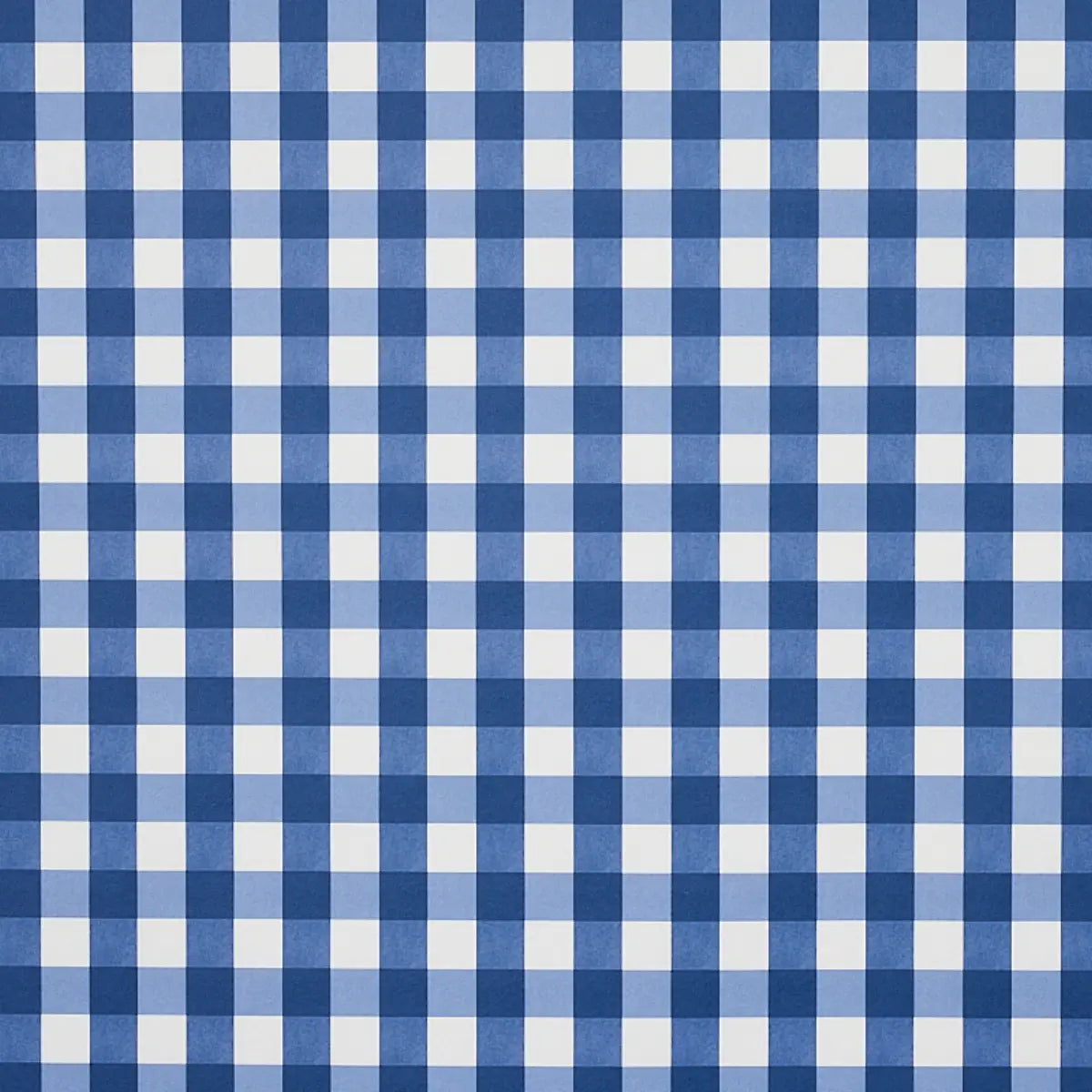 Willa Check Small Wallpaper - Navy