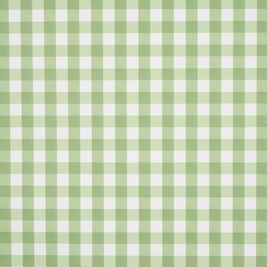 Willa Check Small Wallpaper - Leaf