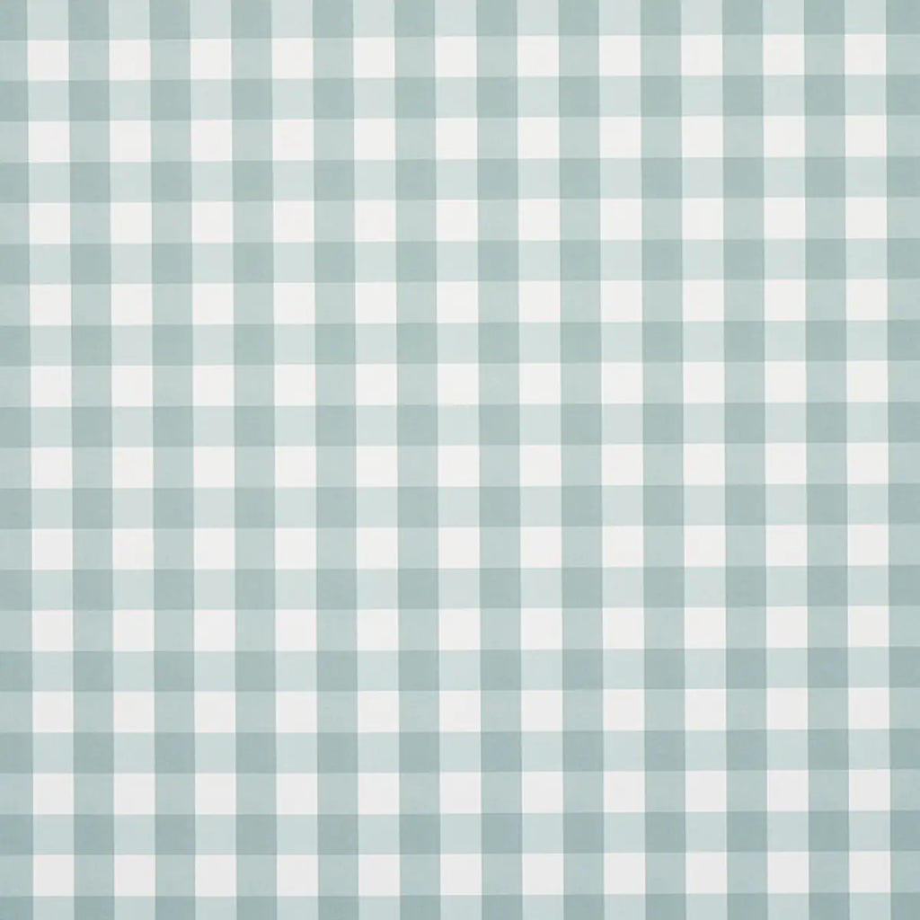 Willa Check Small Wallpaper - Seaglass