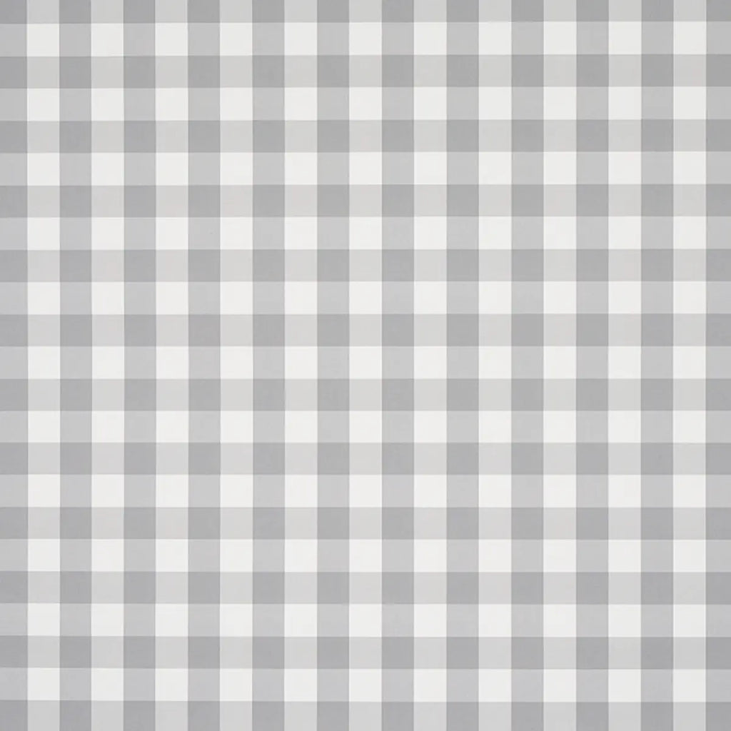 Willa Check Small Wallpaper - Grey