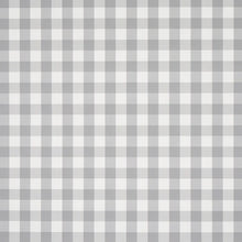 Load image into Gallery viewer, Willa Check Small Wallpaper - Grey
