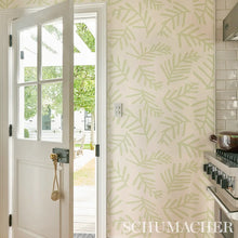 Load image into Gallery viewer, Tiah Cove Wallpaper in an interior setting