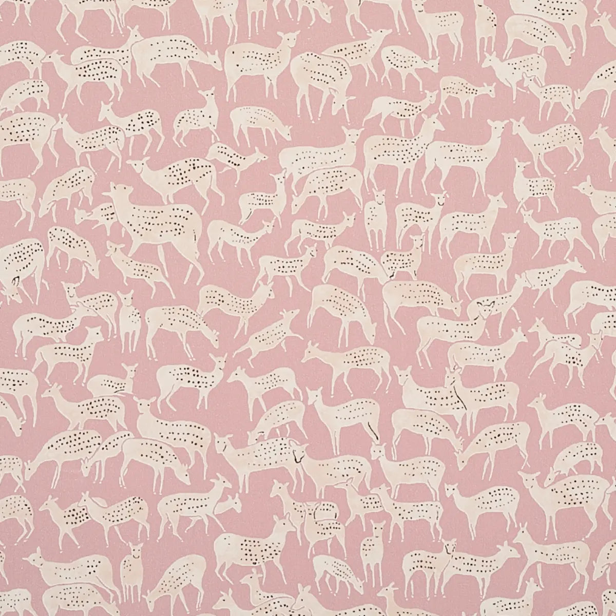 Fauna Wallpaper - Dusty Pink