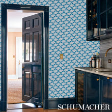 Load image into Gallery viewer, Gotham Swing Wallpaper in an interior setting