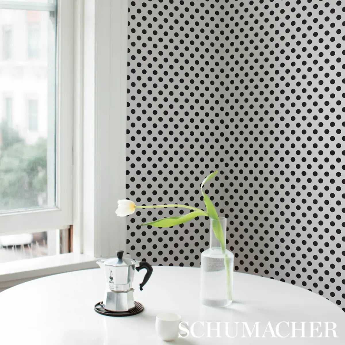 Lady Wallpaper in an interior setting