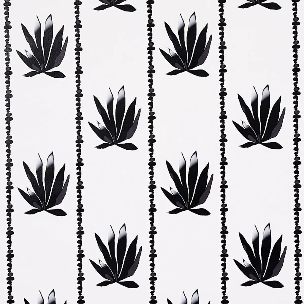Agave Stripe Wallpaper - Parchment