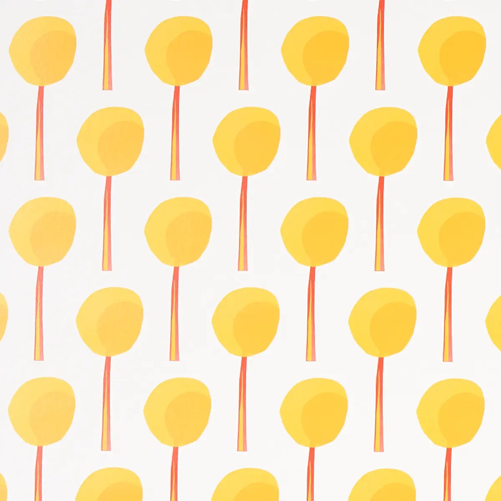 Topiary Wallpaper - Marigold