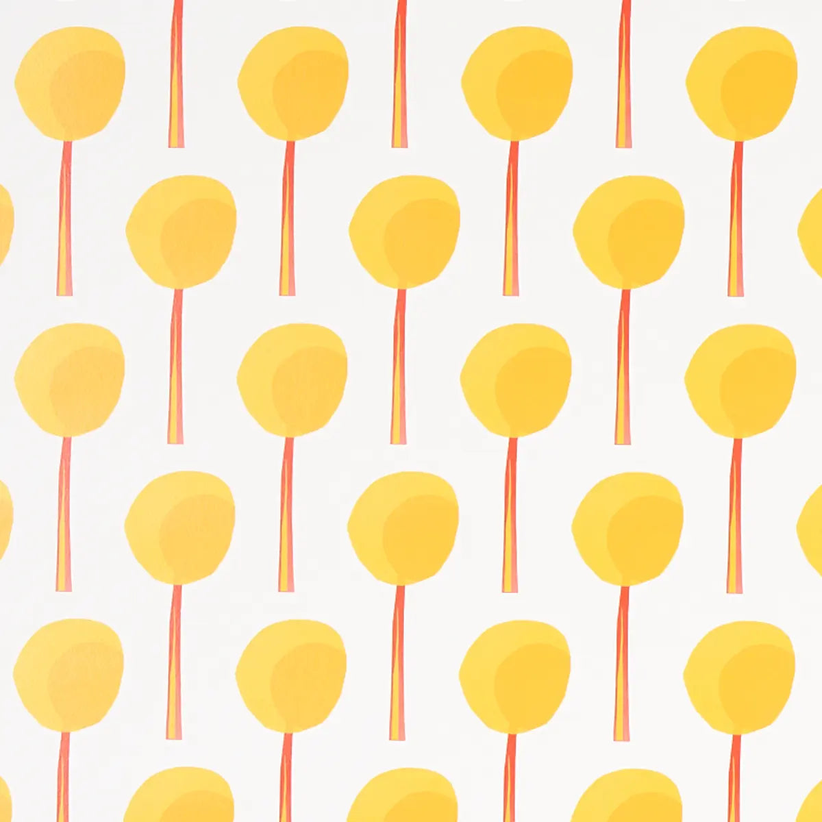 Topiary Wallpaper - Marigold