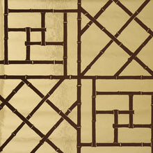 Load image into Gallery viewer, Trellis Metallic Wallpaper