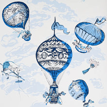 Load image into Gallery viewer, Balloons Wallpaper - Blue