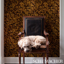 Load image into Gallery viewer, Xanadu Metallic Wallpaper in an interior setting