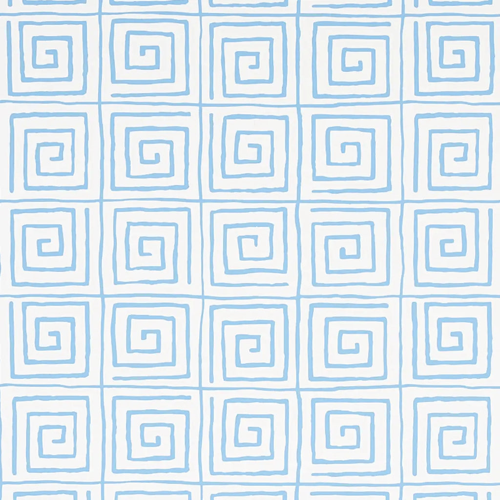 Trousdale Wallpaper - Aqua