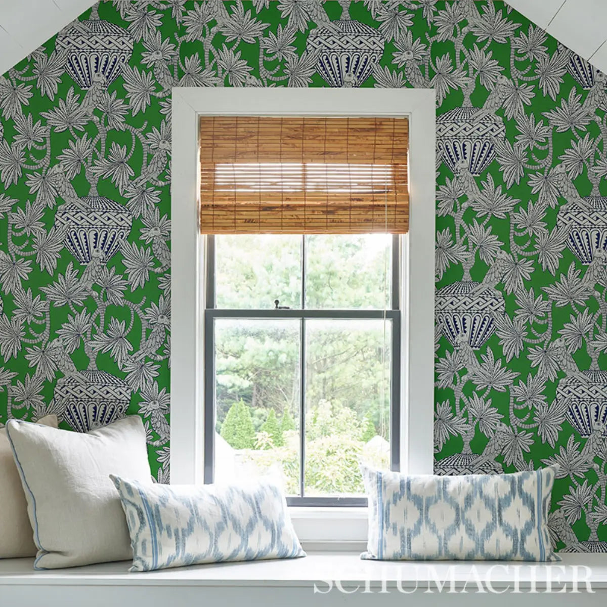 Santarem Wallpaper in an interior setting