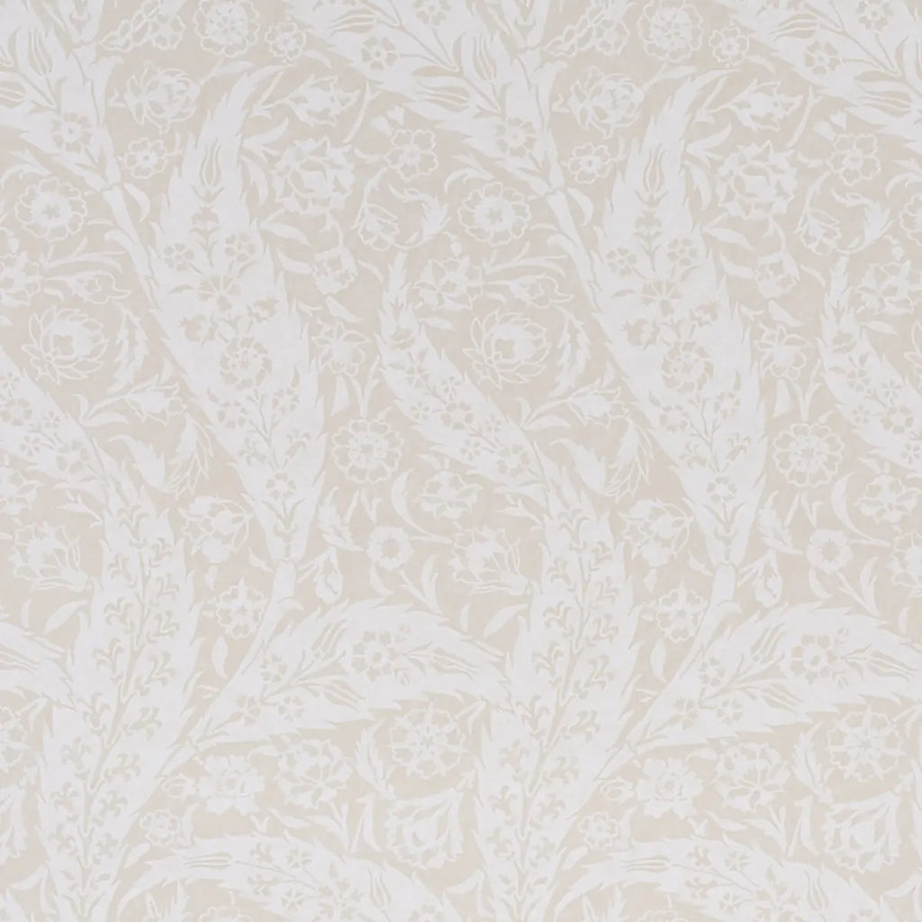 Saz Paisley Wallpaper - Ivory
