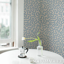 Load image into Gallery viewer, Riley Wallpaper in an interior setting