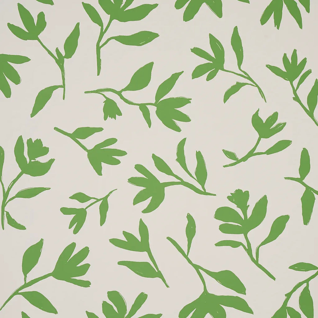 Laurel Wallpaper - Green