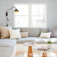 Load image into Gallery viewer, Abstract Ikat Wallpaper in an interior setting