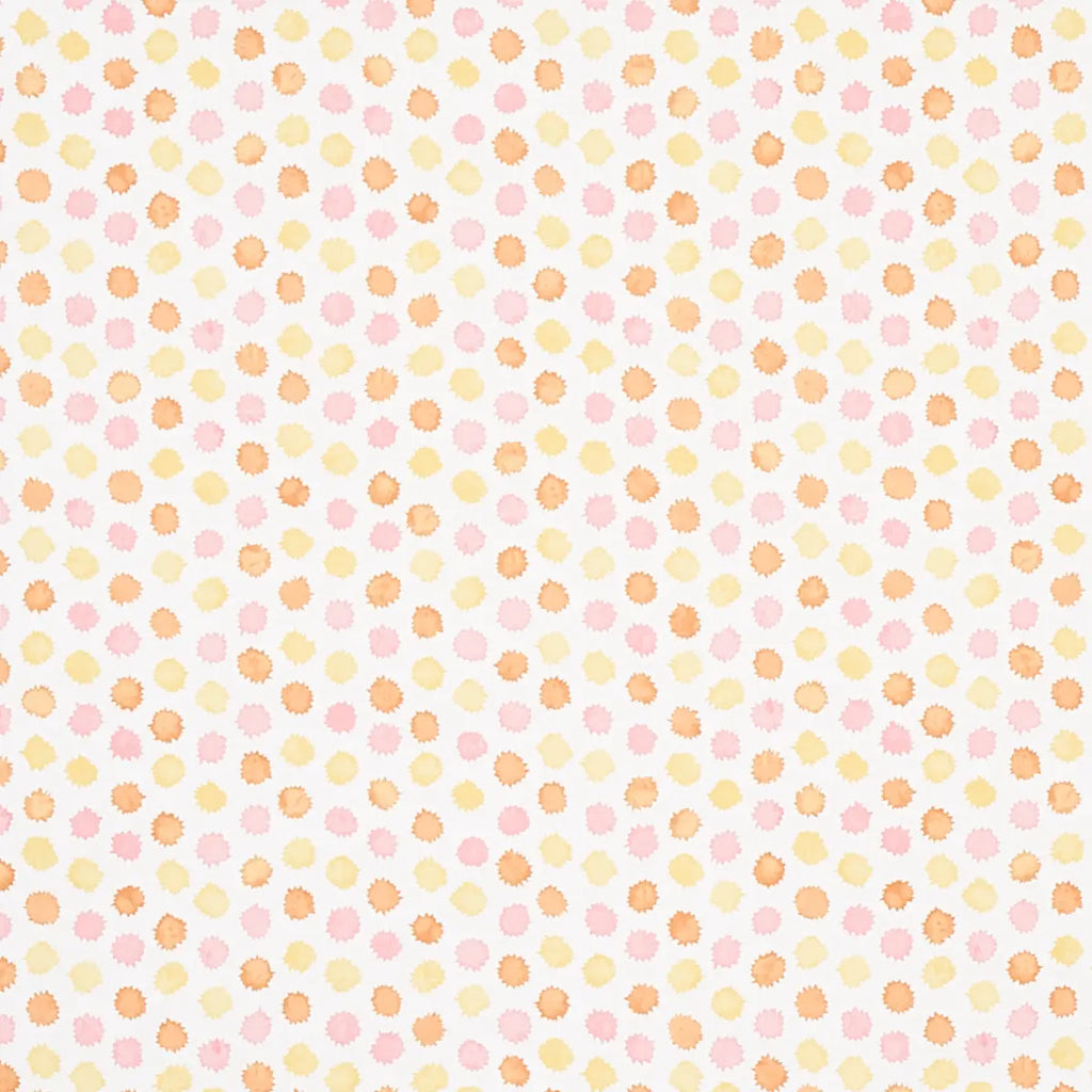 Mini Bursts Wallpaper - Yellow & Pink