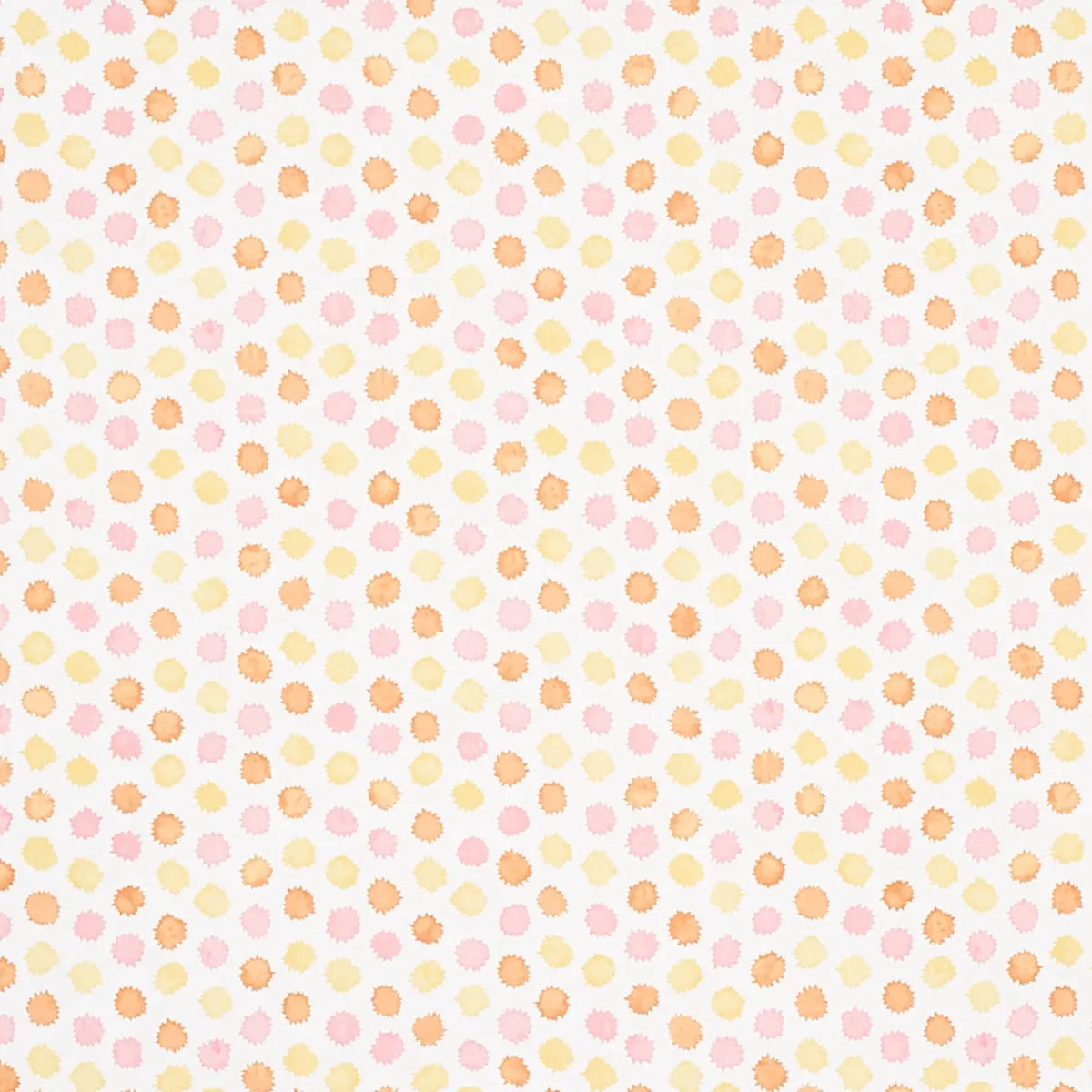 Mini Bursts Wallpaper - Yellow & Pink