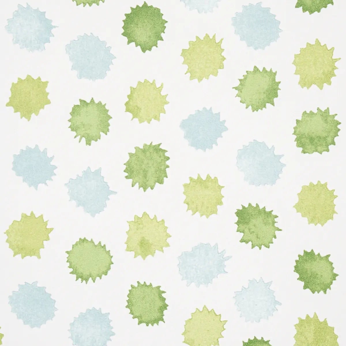 Mini Bursts Wallpaper in an interior setting