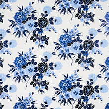 Load image into Gallery viewer, Valentina Floral Wallpaper - Blues