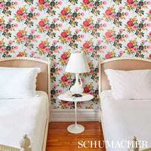 Load image into Gallery viewer, Valentina Floral Wallpaper in an interior setting
