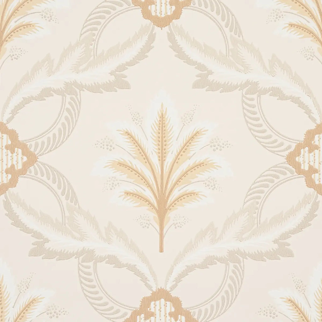 Front Waltz Wallpaper - Grey & Gold