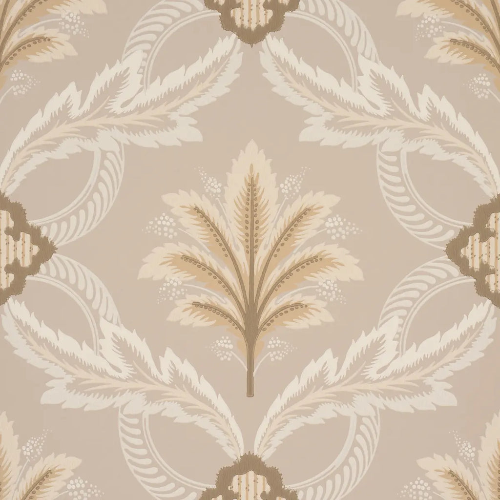 Front Waltz Wallpaper - Taupe