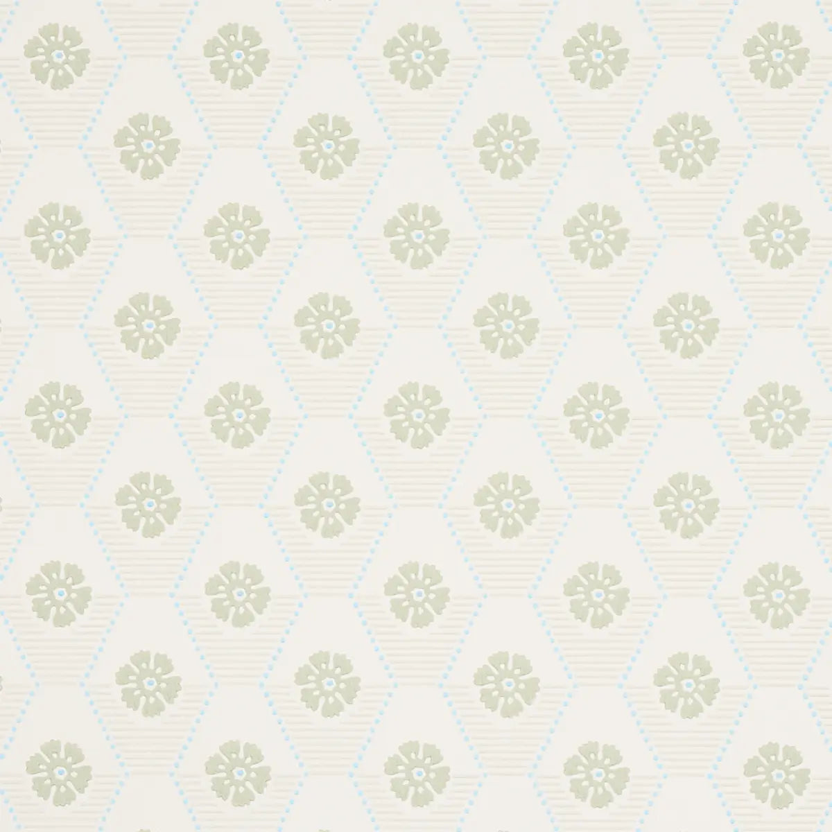 Hive Bloom Wallpaper - Sage