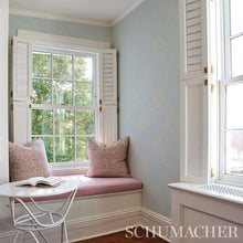 Load image into Gallery viewer, Secret Garden Wallpaper in an interior setting