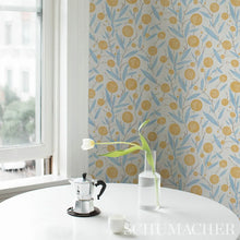 Load image into Gallery viewer, Mirabelle Wallpaper in an interior setting