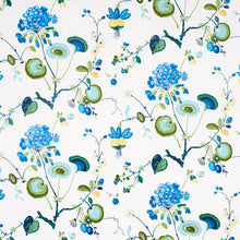 Load image into Gallery viewer, Vasily Wallpaper - Green &amp; Blue