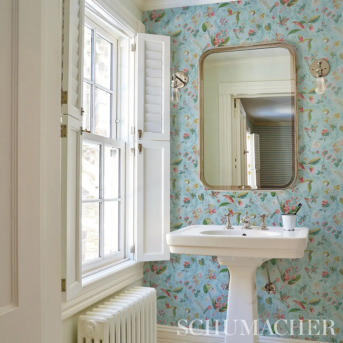 Blackwell Wallpaper in an interior setting