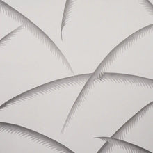 Load image into Gallery viewer, Deco Palms Wallpaper - Charcoal