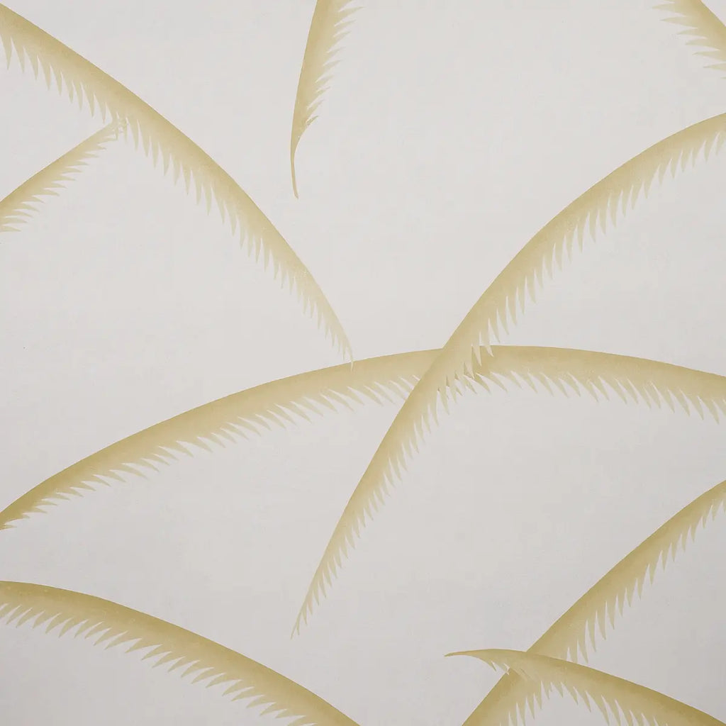 Deco Palms Wallpaper - Gold