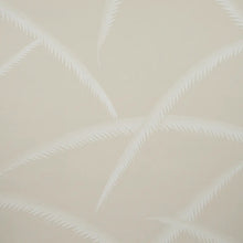 Load image into Gallery viewer, Deco Palms Wallpaper - Ivory On Natural