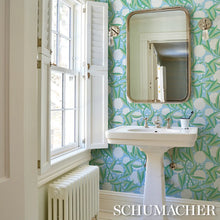 Load image into Gallery viewer, Rubus Wallpaper in an interior setting