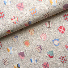 Load image into Gallery viewer, Heraldic Wallpaper in an interior setting
