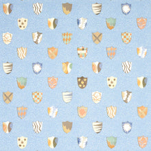 Load image into Gallery viewer, Heraldic Wallpaper - Oxford Blue