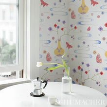 Load image into Gallery viewer, Fantasia Wallpaper in an interior setting