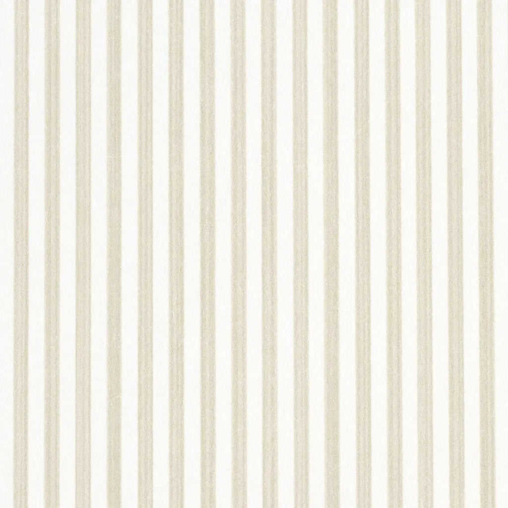 Edwin Stripe Narrow Wallpaper - Straw