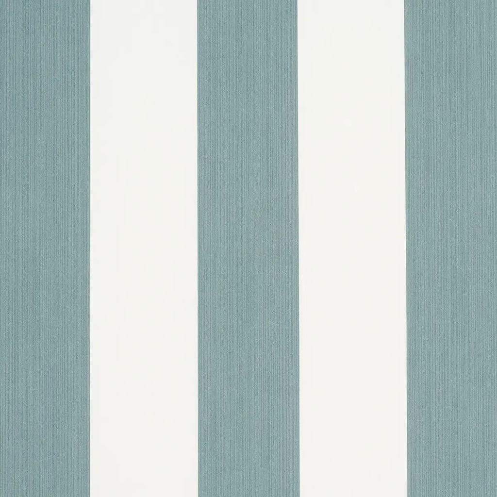 Edwin Stripe Wide Wallpaper - Teal