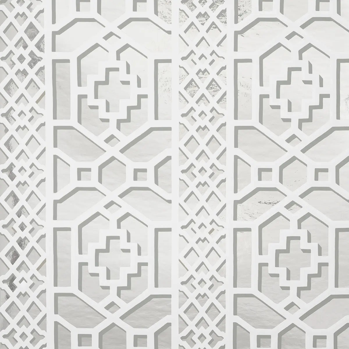 Zanzibar Trellis Mylar Wallpaper