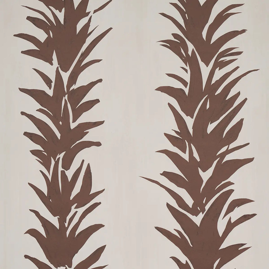 White Lotus Wallpaper - Cocoa