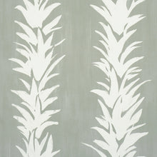 Load image into Gallery viewer, White Lotus Wallpaper - Cool Green