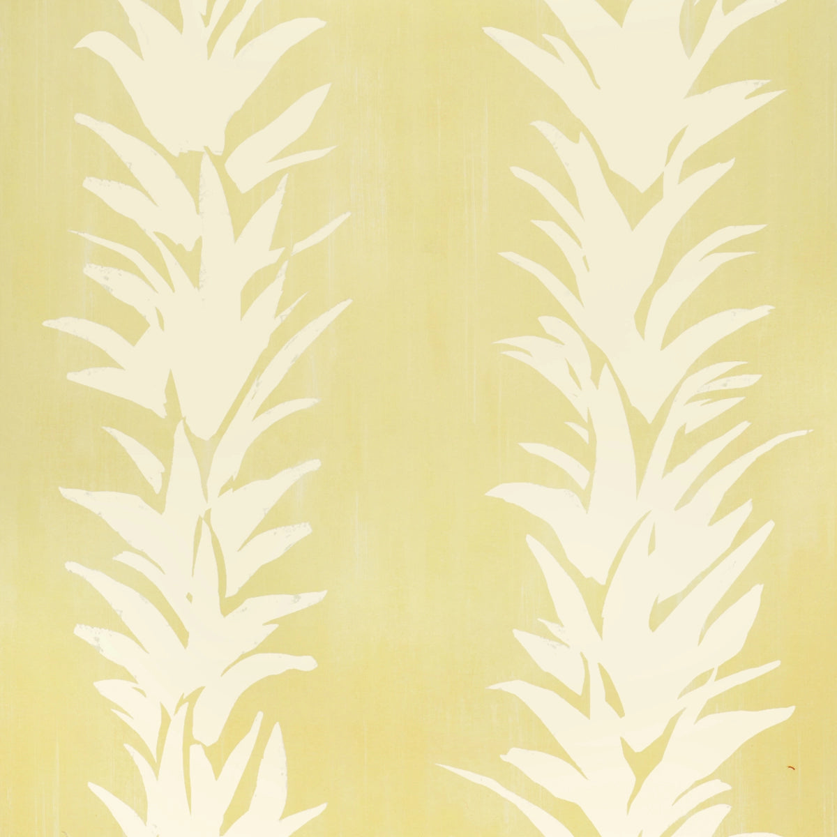 White Lotus Wallpaper - Light Yellow