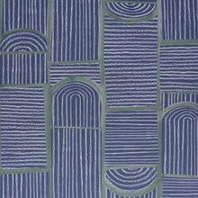Load image into Gallery viewer, Bloomsbury Wallpaper - Deep Navy